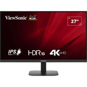 Resim ViewSonic 27" IPS VA2708-4K-HD 4MS 60HZ HDMI-DP KURUMSAL MONİTÖR 3840X2160 