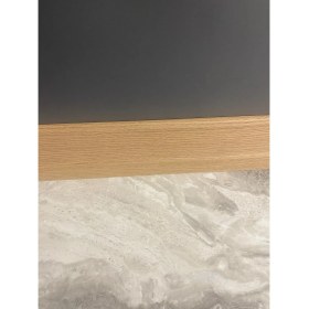 Resim Pasha Dekor Amber Meşe Parke Süpürgelik 8 cm Yükseklik 2.50 mt MDF Kalınlık 10 mm 