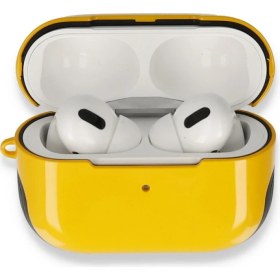 Resim Bezos Airpods Pro (1.nesil) 3in1 Kılıf - Sarı 