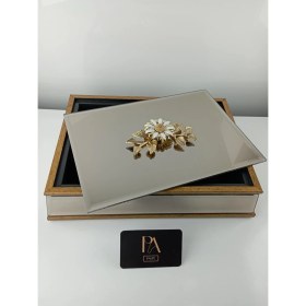 Resim Aynalı Kutu Gondol Şekerlik Sunumluk Söz Nişan Kız Isteme Çikolatalık Dekoratif Obje Biblo Süs Eşya 