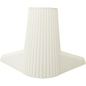 Resim Zeygen Roma Plastik Mobilya Baza Koltuk Kanepe Ayağı 10 Cm Beyaz 4 Adet 