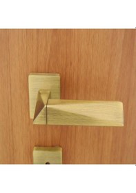 Resim System Agate Antik Sarı Abm Rozetli Kapı Kolu 