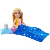 Resim Barbie Chelsea Kamp Macerası Oyun Seti HDF77 