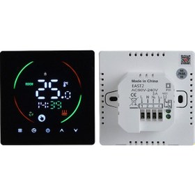 Resim Leezsing East2 Termostat Wıfı Akıllı Yerden Isıtma Termostatı 3a/16a Elektrikli Yerden Isıtma Duvar Fırını Termostatı Nemli Hava D-80 