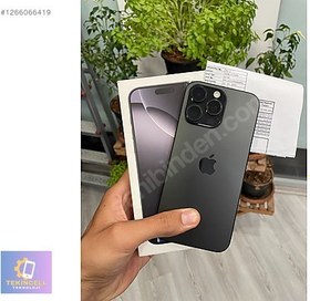 Resim Apple iPhone 16 Pro Max İkinci El TR | 256 GB | Siyah 