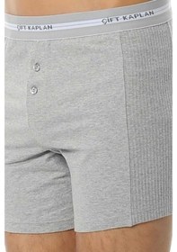 Resim Çift Kaplan Streç Boxer (554180779) 