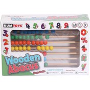 Resim BURCU MODA KM5632 Ahşap Abaküs -Kumtoys 