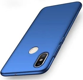 Resim Xiaomi Redmi Note 5 Pro Uyumlu Sert Rubber Silikon Kılıf (Mavi) 