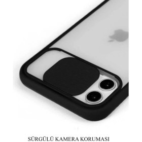 Resim Kzy Samsung Galaxy A33 5g Kapak Lensi Açılır Kapanır Kamera Korumalı Silikon Kılıf - Kırmızı 