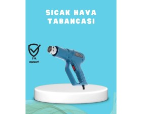 Resim TKÇ 2000W Sıcak Hava Üfleme Tabancası Seramik Rezistanslı Profesyonel 