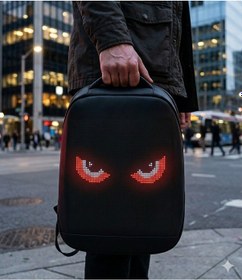 Resim Pixelbag Led Çocuk Çanta Siyah Siyah 