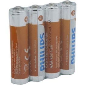 Resim Philips Uyumlu Longlife Extra Zinc-carbon İnce Kumanda Kalem Pili Aaa 60'lı Paket -206784 