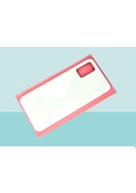 Resim Samsung Galaxy A02s Uyumlu Full Kasa Arka Kapak Batarya Kapağı - Beyaz Çok Renkli 