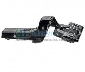Resim Blum Onyx Siyah Frenli Süper Deve Menteşe 75b1750 + 174h7100e 