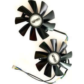 Resim Everflow Sapphire R9 380 Nıtro Gamıng 2gb Gddr5 256BIT Amd Radeon DX12 Ekran Kartı Fanı 