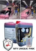 Resim Abrias Nano Fırçasız Cilalı Oto Yıkama Şampuanı Pembe Renkli Köpük 5kg 