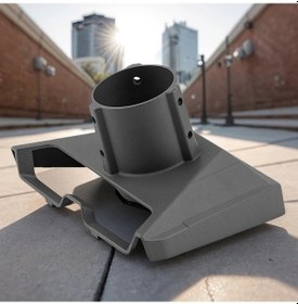 Resim Elmpaly Gri Starlink Gen 3 Taşınabilir Çatı Montaj Kiti - Emniyetli Vidalı Askı Ve Ayarlanabilir Pens 