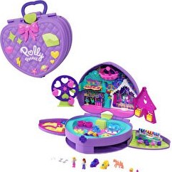 Resim Polly Pocket Lunapark Sırt Çantası Oyun Seti̇ 