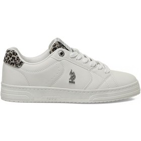 Resim U.s. Polo Assn. Prelo 6fx Beyaz Kadın Sneaker 000000000102158180 Beyaz-leopar 