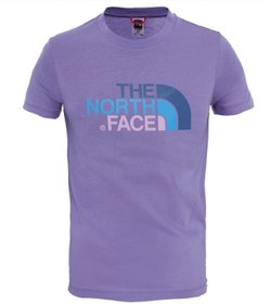 Resim The North Face Easy Çocuk T-Shirt Eflatun 