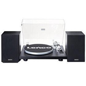 Resim Lenco LS-500BK Bluetooth Siyah Harici Hoparlörlü Pikap 