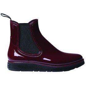 Resim Vı Burgundy Bot Yağmur Kadın Colorado-x Toni Pons Raın Boots In Glossy Rubber Kırmızı 