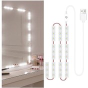 Resim Led Usb Güç Kablosu Vanity Makyaj Lambası C 18LED 