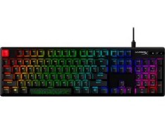 Resim HyperX Alloy Origins PBT HX Red Switch Mekanik Rgb Oyuncu Klavyesi Türkçe 639N3AA 