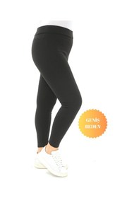 Resim Banega Curve Kadın Çelik Örme Büyük Beden Toparlayıcı Sıkılaştırıcı Yüksek Bel Siyah Tayt Siyah 