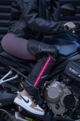 Resim Motobros Motosiklet Kışlık Dizlik Reflektörlü Su Geçirmez Içi Kürk Yünlü 