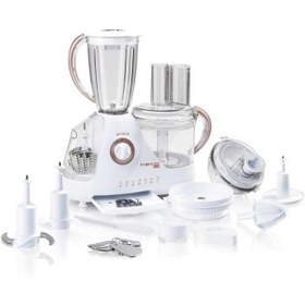 Resim KYCBABY Blg Prokit 444 Plus Rose Mutfak Robotu, 800 W, 1.5 L Hazne, Paslanmaz Çelik Bıçak, Hamur Karışt 