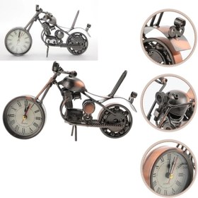 Resim Metal Motosiklet Saat 