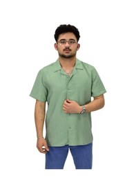 Resim Erkek Spor Silim Fit Kısa Kol Gömlek G5031 Bgl-st04497 Mint 