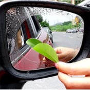 Resim Forzacase Otomobil Dikiz Aynası Yağmur Su Kaydırıcı Jelatin Sticker Film 135x95mm 2 Adet - Fc236 