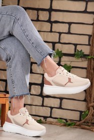 Resim Kinetix Cebal Rahat Yüksek Tabanlı Kadın Sneaker Ayakkabı 
