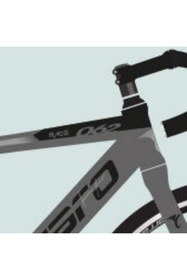 Resim Carraro Race 062 Aero Yol Yarış Bisikleti 475h V 28 Jant 22 Vites Mat Koyu Gri-tekno Gri-siyah 