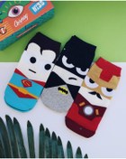 Resim Corney Design Hero Çocuk-genç Çorap Seti 