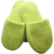 Resim Terlik Havlu Banyo Ev Otel Lohusa Terliği KaymazKalınKapalı Burun 