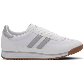 Resim Slazenger OLEKS Kadın Beyaz / Gri Günlük Spor Ayakkabısı 