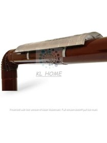 Resim EC Shop Askayyapı Boru Üstü Isı Kes Isı Tasarrufu 75CM ( Soba Borusu Için Sıcak Geçirmemesi Için) 