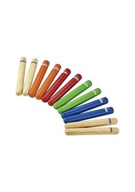 Resim Nino Nıno502-mc Wood Clave 6 Çift 