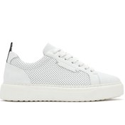 Resim Derimod Erkek Beyaz Bağcıklı Deri Sneaker 25SFD640414 