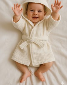 Resim Heianmono Kids 4 Kat Müslin % 100 Pamuk Yeni Doğan 10'lu Bebek Seti (Kız Bebek-Unisex) 