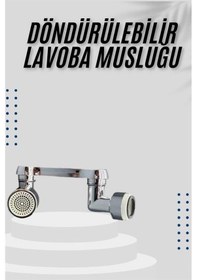 Resim Dönebilen Musluk Başlığı Akrobat Mutfak Banyo Musluk Ucu Başlığı 