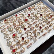 Resim 15 adet Moda ve Şık Kadınlar için Renkli Reçine Açık Tasarım, Günlük Giyim, Partiler, Tatiller, Tarihler için Uygun, Tüm Yıl Boyunca Giyilebilir, Trendy Yığınlanabilir, Aile veya Arkadaşlar için Mükemmel Hediye (Kutu Yok) 