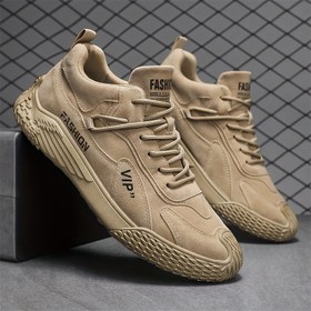 Resim Erkekler için Retro Esintili Koşu Sneakerları - Nefes Alabilir, Kaymaz, Bağcıklı, Dış Mekan & Günlük Kullanım İçin 