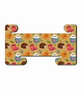 Resim WuW Kawaii Kirpi Ve Kahve Temalı Mdf Yatay Ve Dikey Baskılı Tablet Tutucu Stand 