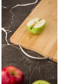 Resim Bambu Kesme Tahtası Sunum Tahtası 20x30 Kahverengi 