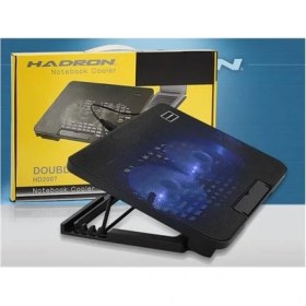 Resim Hadron Çift Fanlı Notebook Soğutucu 