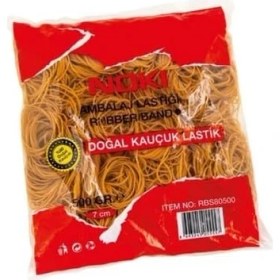 Resim Noki Ambalaj Lastiği%80 Kauçuk 7 Cm. 500 Gr. Poşet 